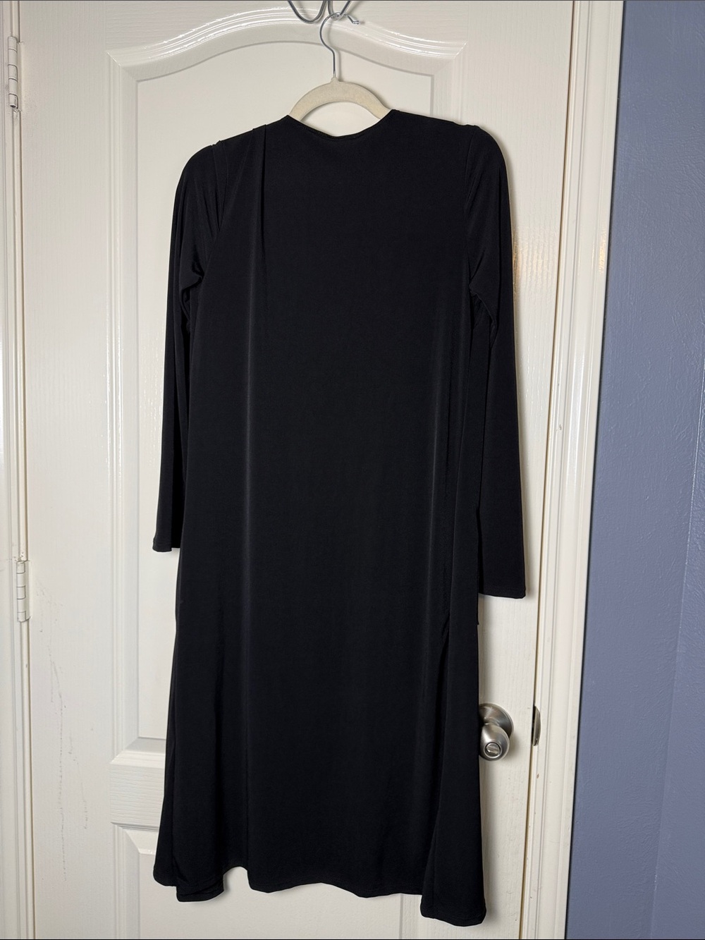 BRIGITTE BRIANNA BLACK LONG LIFESTYLE CARDIGAN - Picture 4 of 4